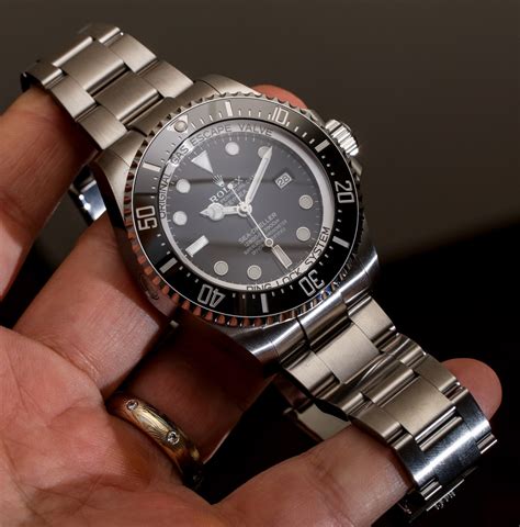 how deep can rolex go|Rolex deepsea black.